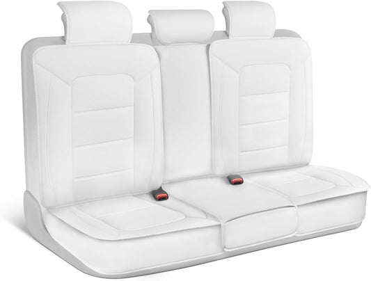 MotorBox Classic Edition Rear Bench Seat Cover - Weiß