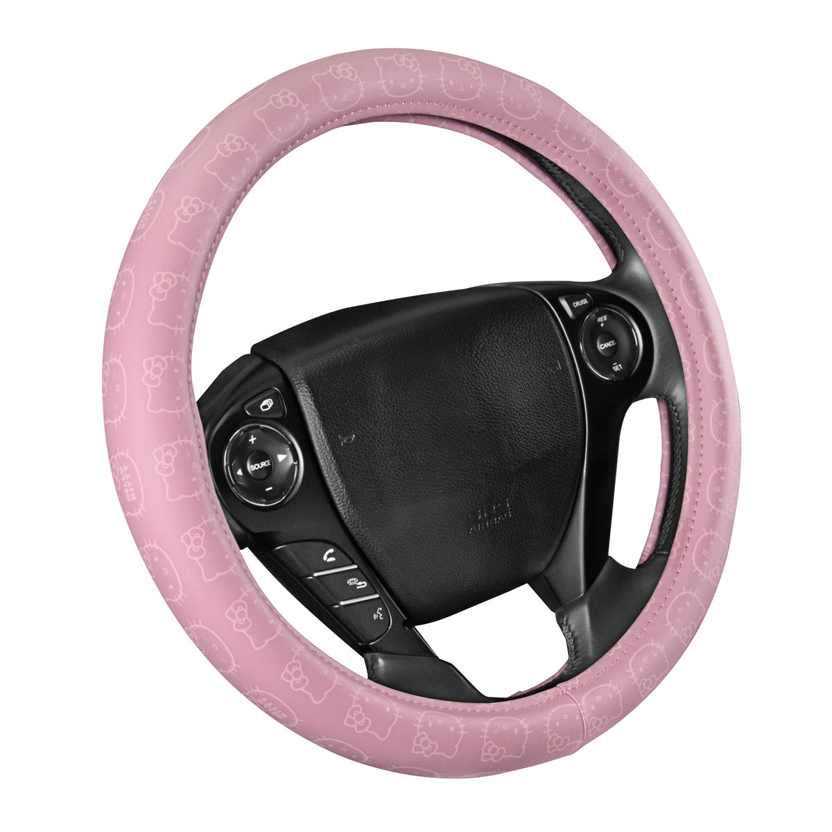 Carbella Sanrio Hello Kitty Pink Lenkrad Abdeckung (Fits 14.5' - 15')