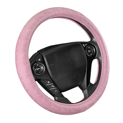 Carbella Sanrio Hello Kitty Pink Lenkrad Abdeckung (Fits 14.5' - 15')