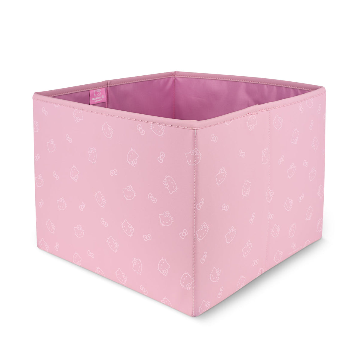 Sanrio Hello Kitty Car Trunk Organizer und Lagerbehälter - Zusammenklappbare einfache Kompartiment bequeme Schwerlast, Fold Up für einfache Aufbewahrungsbox, Automotive Seat Cargo Groceries Tools - 12,5L x 12,5W x 9H