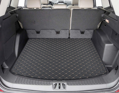 BDK Custom Fit Diamond Stitch Ledertröpfchen / Cargo Liner Mat für Ford Escape (2013 - 2016)