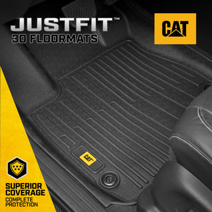 CAT® JustFitTM 3D Custom Fit Fußbodenmatten für Honda CRV 2023, 2026 - Heavy Duty Floor Liner Protection Laser gemessen, Honda CRV Zubehör, Car Liner