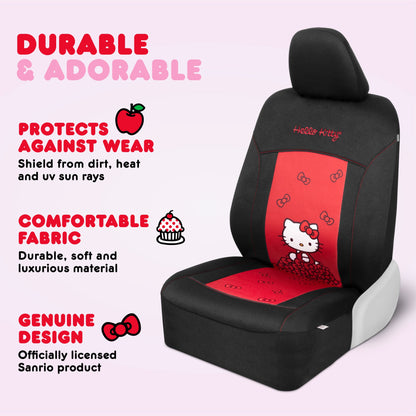 Carbella Offizielle Hello Kitty 2-Pack Vordersitz Abdeckungen
