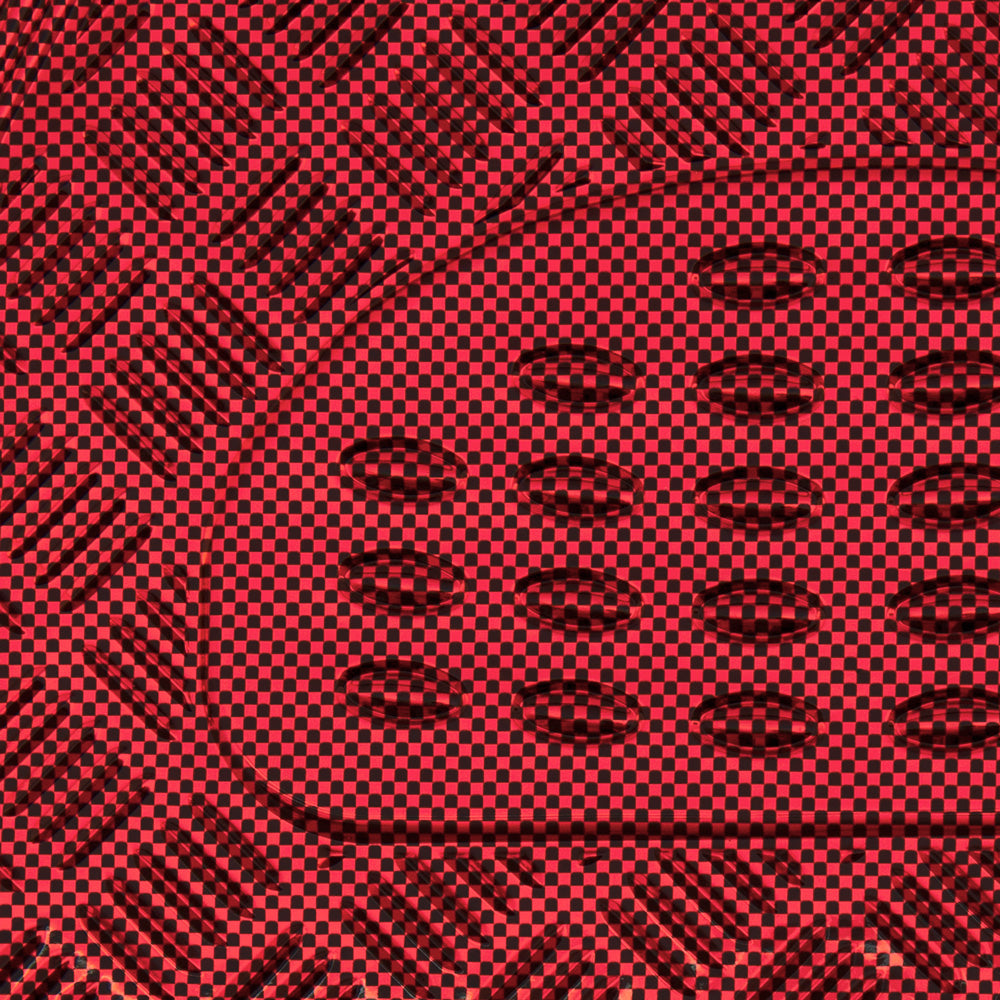 BDK 3-Stück Transluzente Metallic-Look Front Floor Mat und Hinterboden Mat - Heavy Duty, All Weather