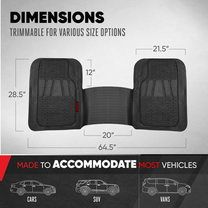 MotorTrend WingRunner Hinterbodenmatte - Trimm to Fit