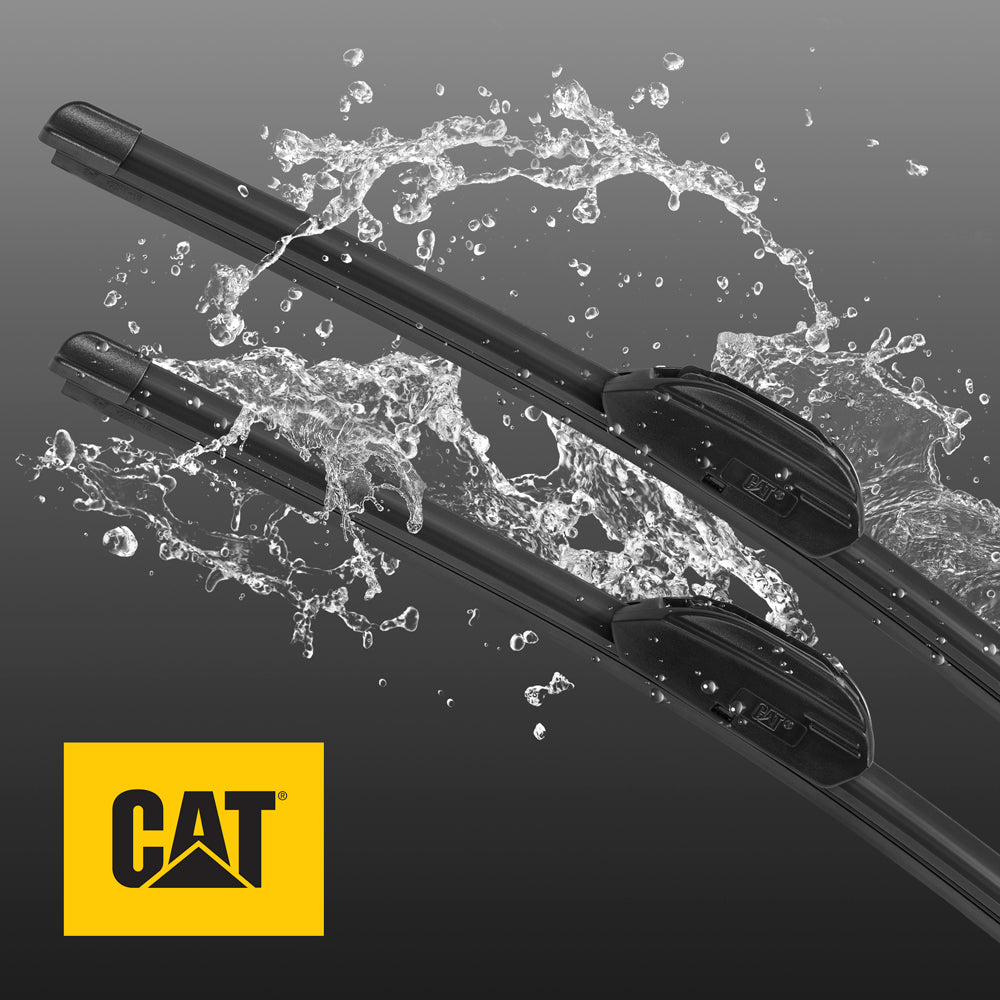 CAT Clarity Premium Performance All Season Ersatz Windschutzscheiben-Wischerblätter für Autos, LKWs, SUVs, Vans (Single)