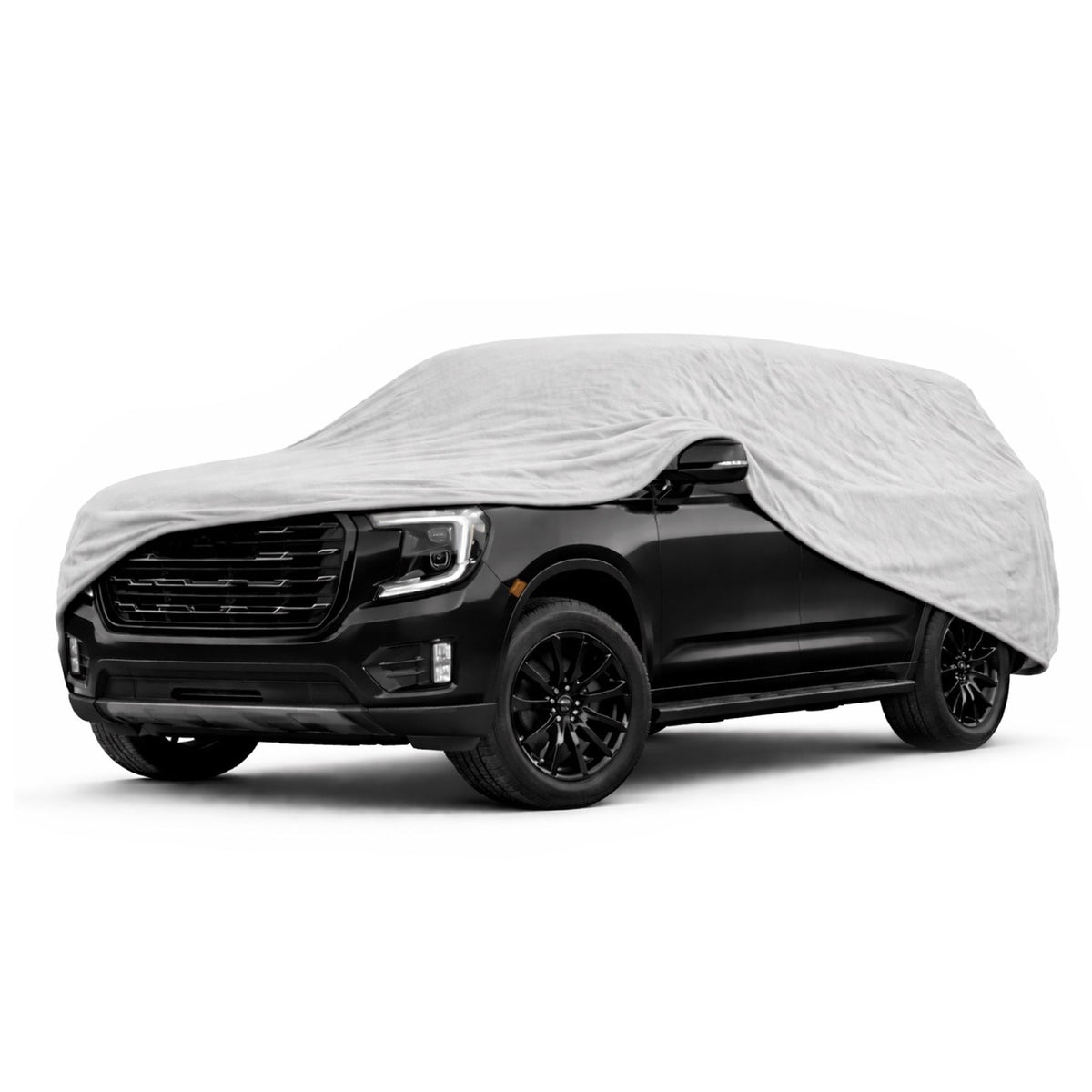 BDK Single Layer Poly Fahrzeugabdeckung für Autos, SUVs, LKW, Vans - Universal Fit, All Weather