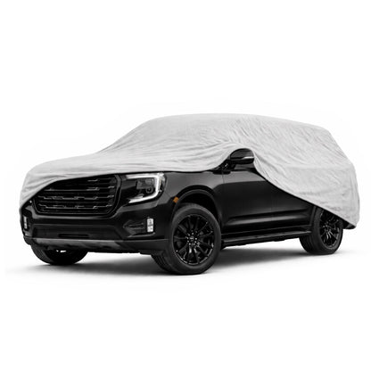 BDK Single Layer Poly Fahrzeugabdeckung für Autos, SUVs, LKW, Vans - Universal Fit, All Weather