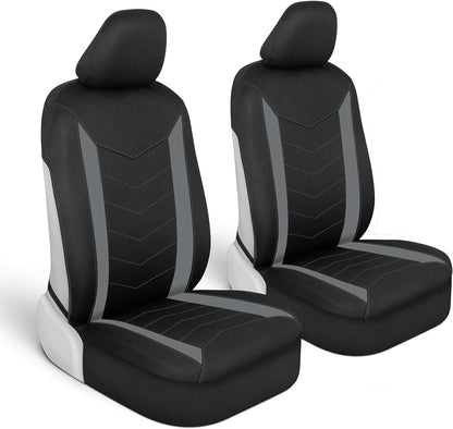 MotorTrend 2-Pack SpillGuard Wasserdichte Neopren-Vordersitzabdeckungen