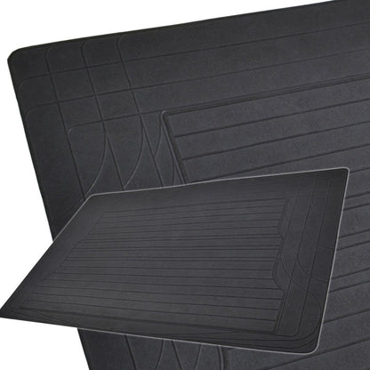 Motor Trend Heavy Duty Utility Cargo Liner Bodenmatten für Auto-Truck-SUV, Universal Trimmable to Fit, Faltbar, Cargo & Trunk All Weather Protection (Mehrere Farben)