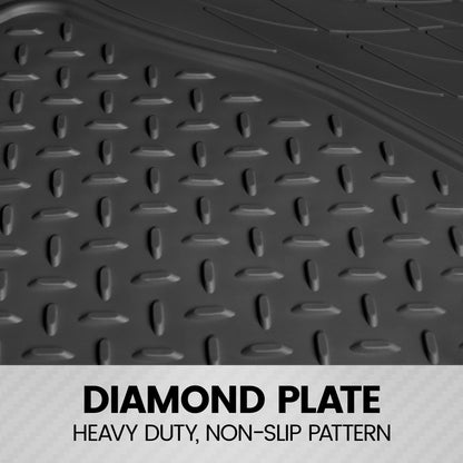 BDK Trunk / Cargo Rubber Liner - Heavy Duty, All Weather, Trim to Fit (53.8 'x 43.2')