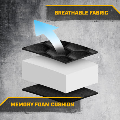 CAT Kühlgel und Memory Foam Seat Cushion, hergestellt aus atmungsaktivem Stoff