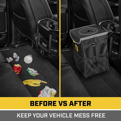 CAT Premium Car Trash Kann Mülleimer, Wasser-Proof & Leck-Proof (8' x 7,5' x 11,75')