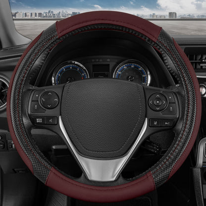 MotorTrend GripTech verbesserte Traktion Lenkrad Abdeckung (Fits 14.5' - 15.5')