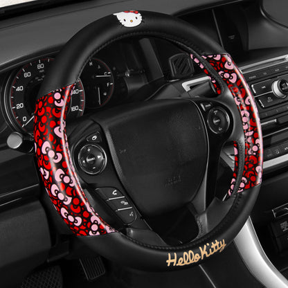 Carbella Sanrio Hello Kitty Bows Lenkradabdeckung (Fits 14.5' - 15')