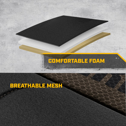 Cat® FlexFitTM Black Beige Sitzbezüge für Autos, LKW und SUV - Set von (2) Front Car Seat Cover Front Seat Protectors - Airbag-kompatible Sitzbezüge für SUV Interior Covers & Seat Cover Zubehör