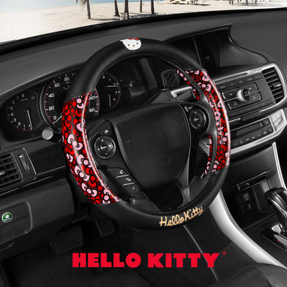 Carbella Sanrio Hello Kitty Bows Lenkradabdeckung (Fits 14.5' - 15')