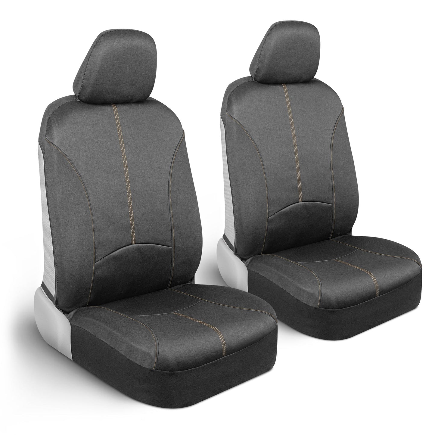 MotorTrend 2-Pack SpillGuard Wasserdichte Neopren-Vordersitzabdeckungen