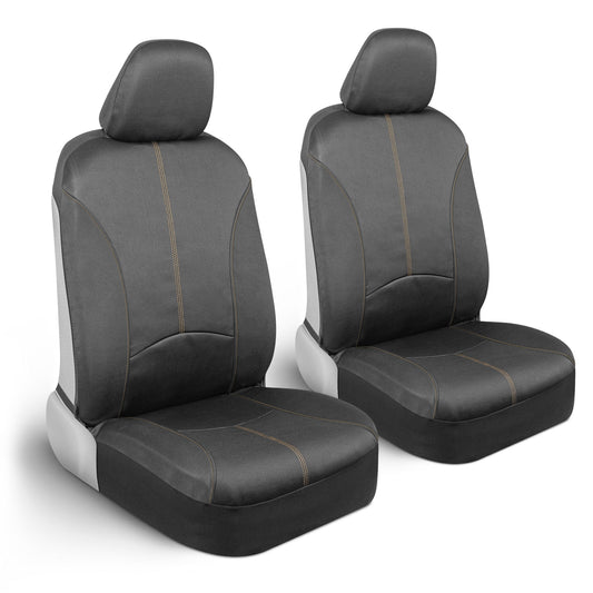 MotorTrend 2-Pack SpillGuard Wasserdichte Neopren-Vordersitzabdeckungen