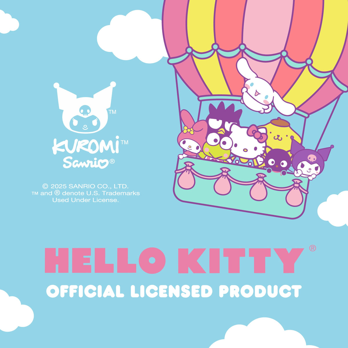 Sanrio Kuromi Car Trunk Organizer und Lagerbehälter - Zusammenklappbare einfache Kompartiment bequeme schwere Aufgabe, Fold Up für einfache Aufbewahrungsbox, Autositz Ladung für Lebensmittel Werkzeuge - 12,5L x 12,5W x 9H