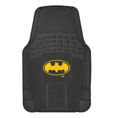 BDK Armored Super Hero Car Floor Matts - Offiziell lizenzierte DC Comics - All Weather Heavy Duty Auto Interieur Liners für Auto Truck Van SUV (Mehrere Stile)