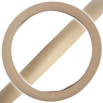 BDK Sporty Faux Leather Soft Grip Lenkrad Abdeckung (Fits 14.5' - 15.5')