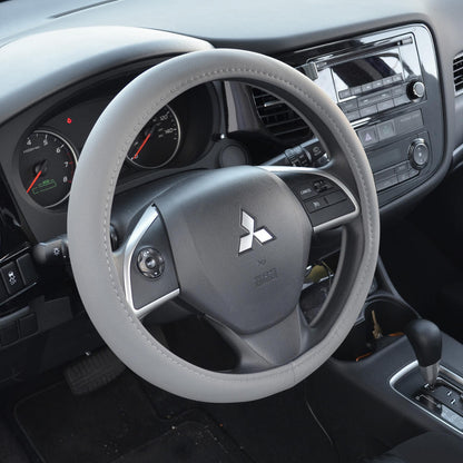BDK Sporty Faux Leather Soft Grip Lenkrad Abdeckung (Fits 14.5' - 15.5')