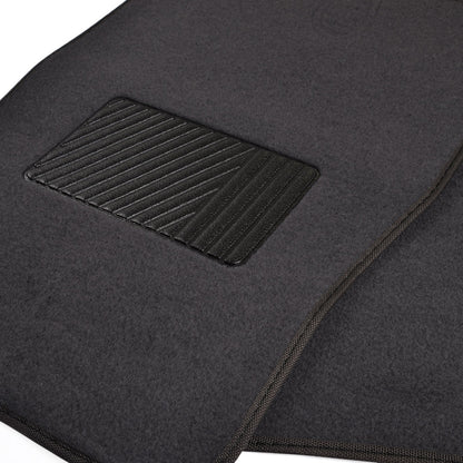 MotorTrend 4-Piece Premium Inter-Lock Backing Teppich Vorderbodenmatten und Hinterbodenmatten