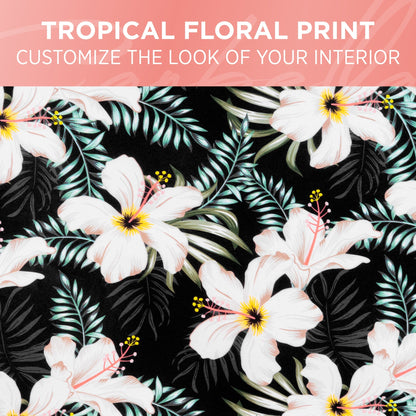 Carbella 2-Pack Tropical Flowers Vordersitzbezüge