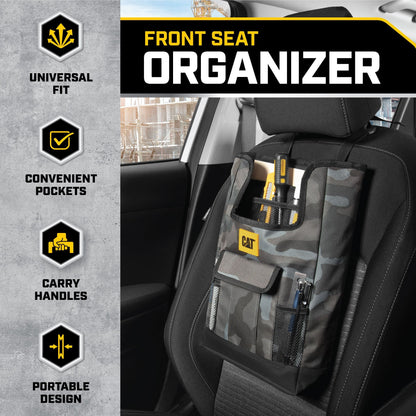CAT Fahrzeug Vordersitz Organizer Lagerung mit verstellbaren Straps (16' x 12')