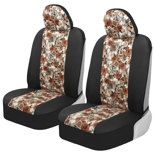 BDK 2-Pack Dusty Rose Floral Vordersitzbezüge