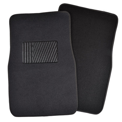 MotorTrend 4-Piece Premium Inter-Lock Backing Teppich Vorderbodenmatten und Hinterbodenmatten