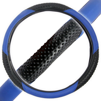 BDK Ergonomic Sport Massage Grip Lenkrad Abdeckung (Fits 14.5' - 15.5')