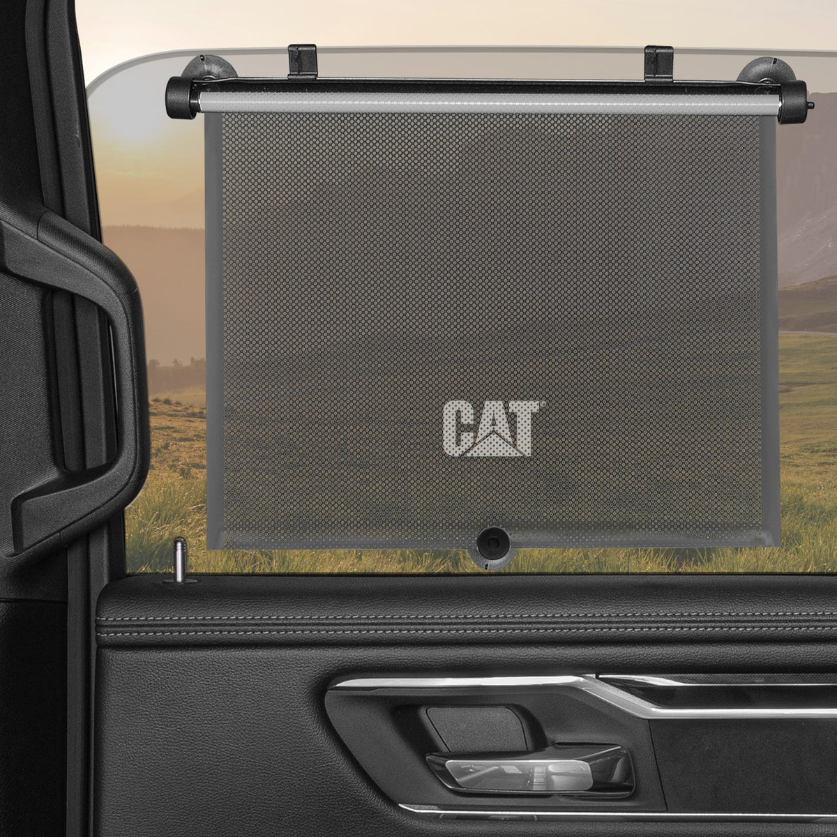 Raupe UVProtect Sonnenschirm für Auto-Seitenfenster, UV-Schild für Säugling Baby All Passagiere, Universal & Retractable Pull-Down Roller Sunshade, passt Auto Auto Limousine SUV Truck Van 14x19in (CAAS-030)