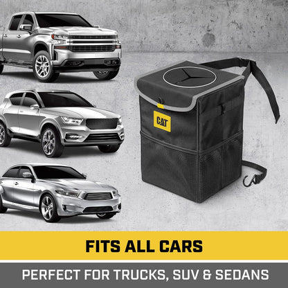 CAT Premium Car Trash Kann Mülleimer, Wasser-Proof & Leck-Proof (8' x 7,5' x 11,75')