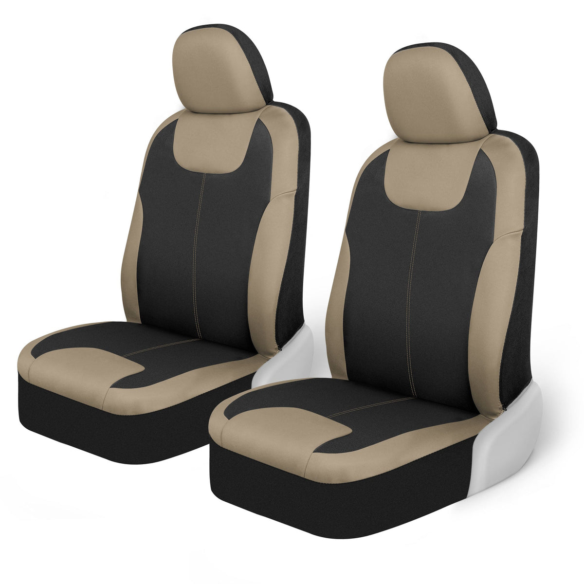 MotorTrend 2-Pack Neopren Zwei-Tone-Vordersitzabdeckungen