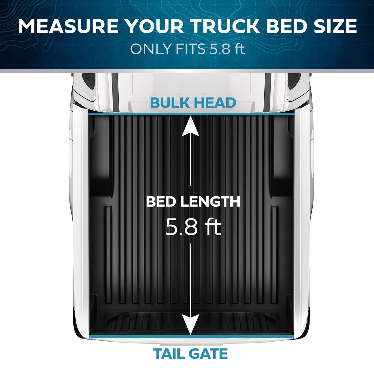 MotorBox USA Black American Flag Soft Roll-Up Retractable Tonneau Cover für Chevrolet Silverado 1500 (2007 - 2018), GMC Sierra 1500 (2007 - 2018) - 5,8' Bett