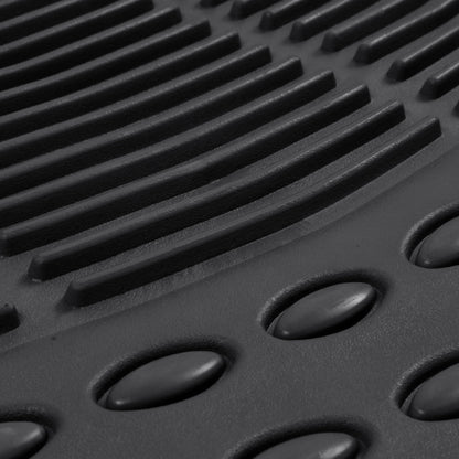BDK 4-Piece Cushioned Grip Pad Vorderbodenmatten und hintere Bodenmatten - Heavy Duty, All Weather, Trimmen Sie, um zu passen
