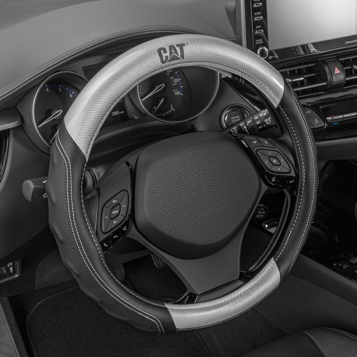 CAT ErgoDrive Faux Leather Steering Wheel Abdeckung (Fits 14.5' - 15.5')