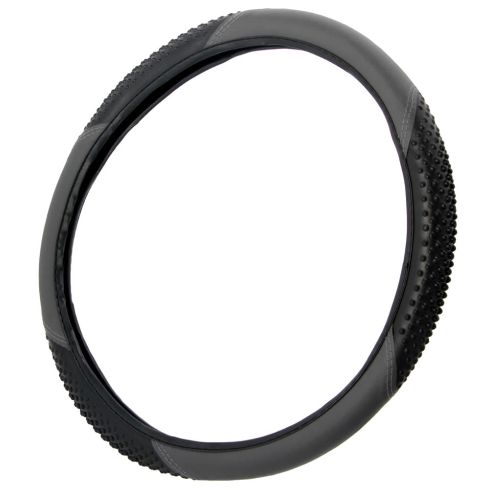 BDK Ergonomic Sport Massage Grip Lenkrad Abdeckung (Fits 14.5' - 15.5')