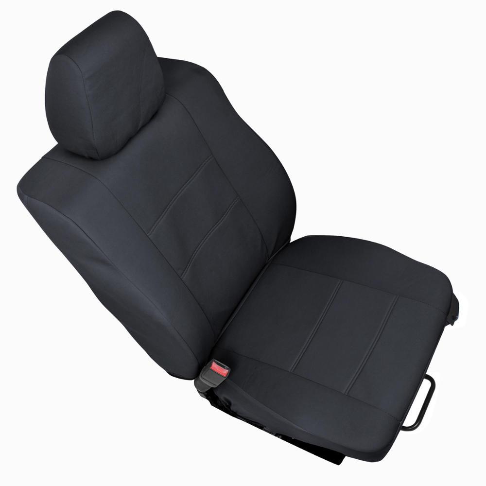 BDK 2-Pack PolyCustom EasyWrap Vordersitz Abdeckungen für Ford F-150 Crew Cab (2004 - 2008)
