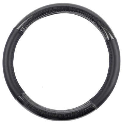 BDK Carbon Fiber Steering Wheel Cover (Fits 14.5' - 15.5')