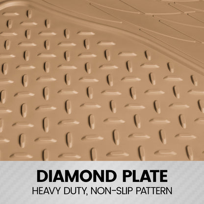 BDK Trunk / Cargo Rubber Liner - Heavy Duty, All Weather, Trim to Fit (53.8 'x 43.2')