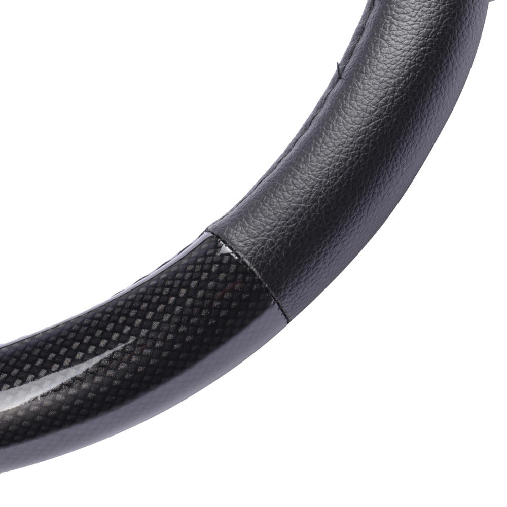BDK Carbon Fiber Steering Wheel Cover (Fits 14.5' - 15.5')