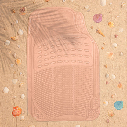 Carbella 2-Piece Cushioned Grip Pad Vorderbodenmatten - Heavy Duty, All Weather, Trim to Fit