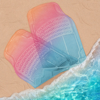 Carbella 2-Piece Cushioned Grip Pad Vorderbodenmatten - Heavy Duty, All Weather, Trim to Fit