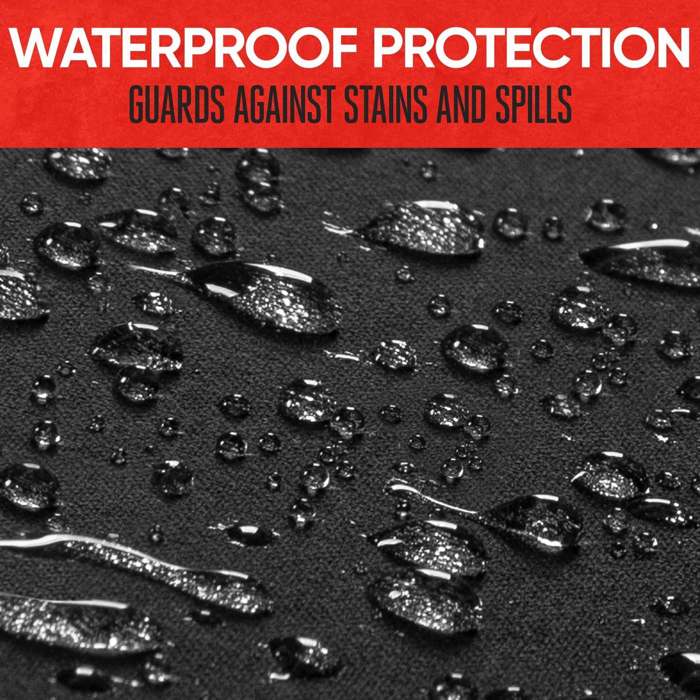 MotorTrend 2-Pack SpillGuard Wasserdichte Neopren-Vordersitzabdeckungen