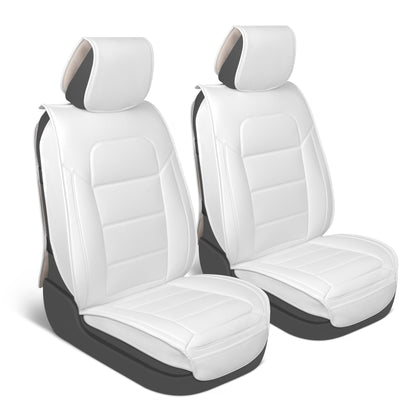 MotorBox 2-Pack Classic Edition Premium Faux Leather Perforated Cushion Vordersitzbezüge