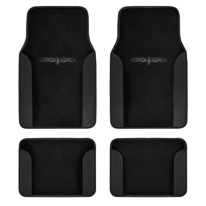 BDK 4-Piece Design Print Teppich Vorderbodenmatten und Hinterbodenmatten