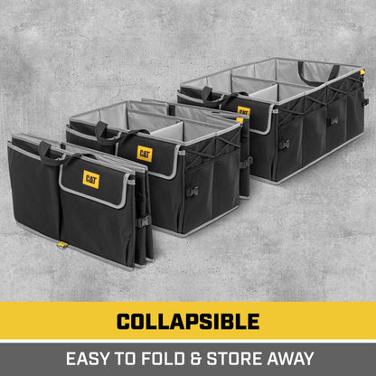 CAT FlexTrunk Trunk / Cargo Organizer und Lagerung, zusammenklappbar & verstellbare Multi-Fachbereiche (17' x 23' x 11')